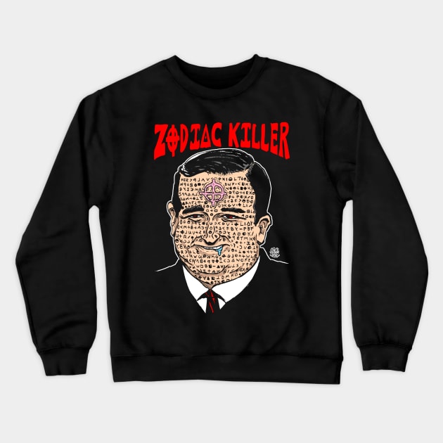 Zodiac Killer Crewneck Sweatshirt by Robisrael